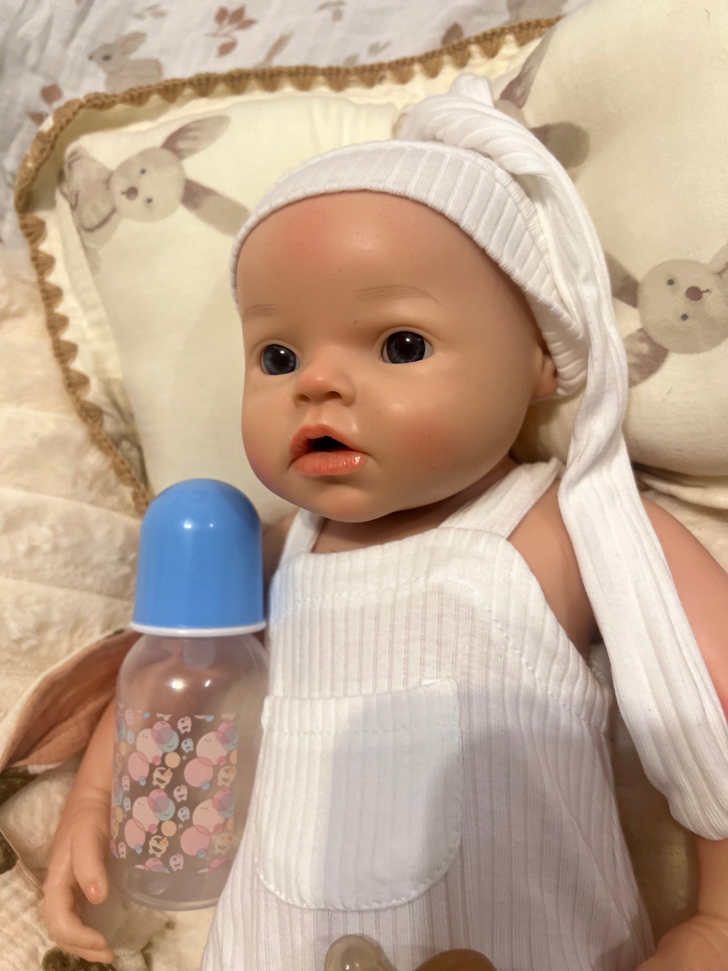 JIMENA de silicona completa con sistema de líquidos