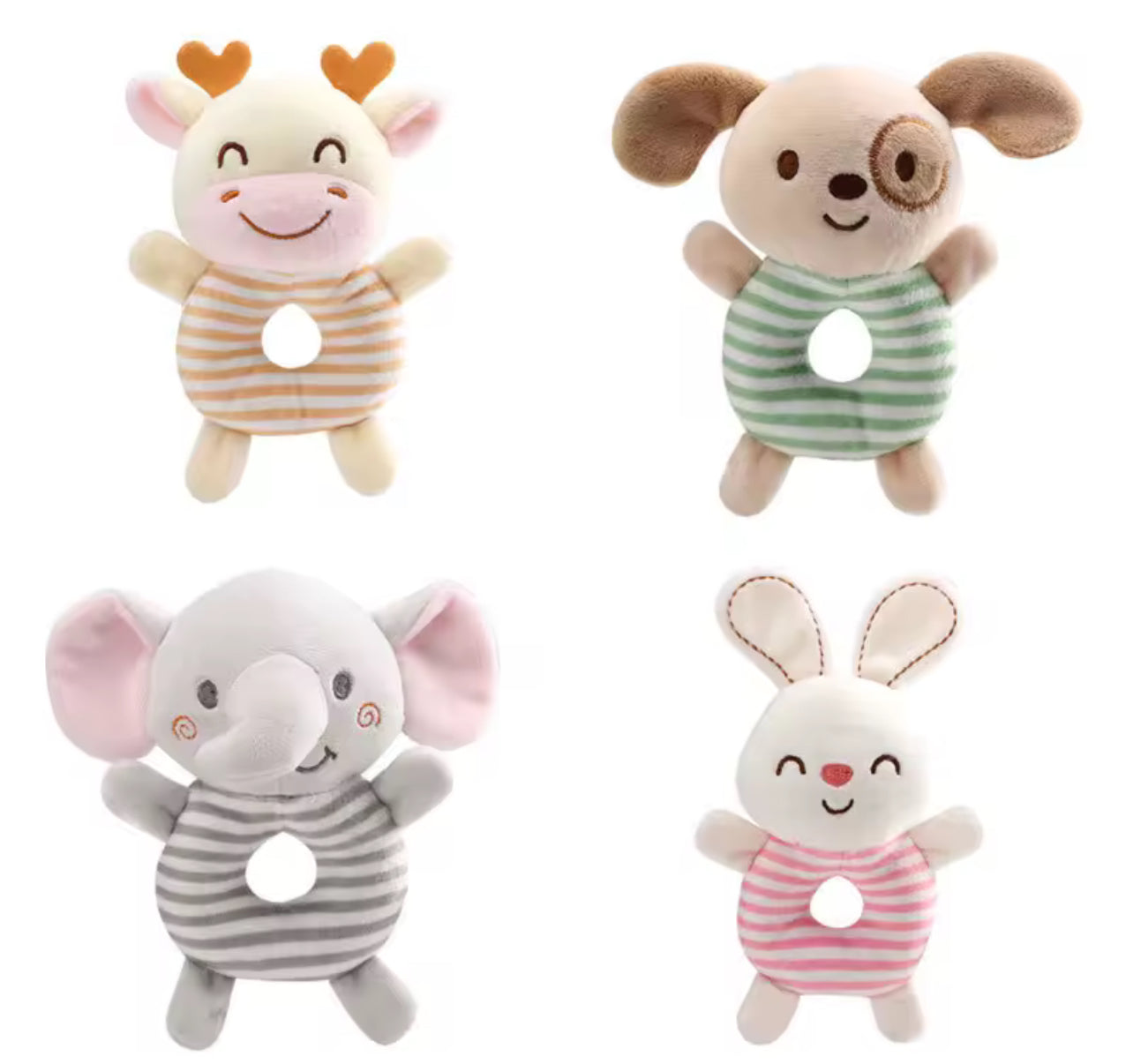 🐾 Sonajero aleatorio REGALO promo black friday (Jirafa, Conejo, Elefante, perrito)🧸