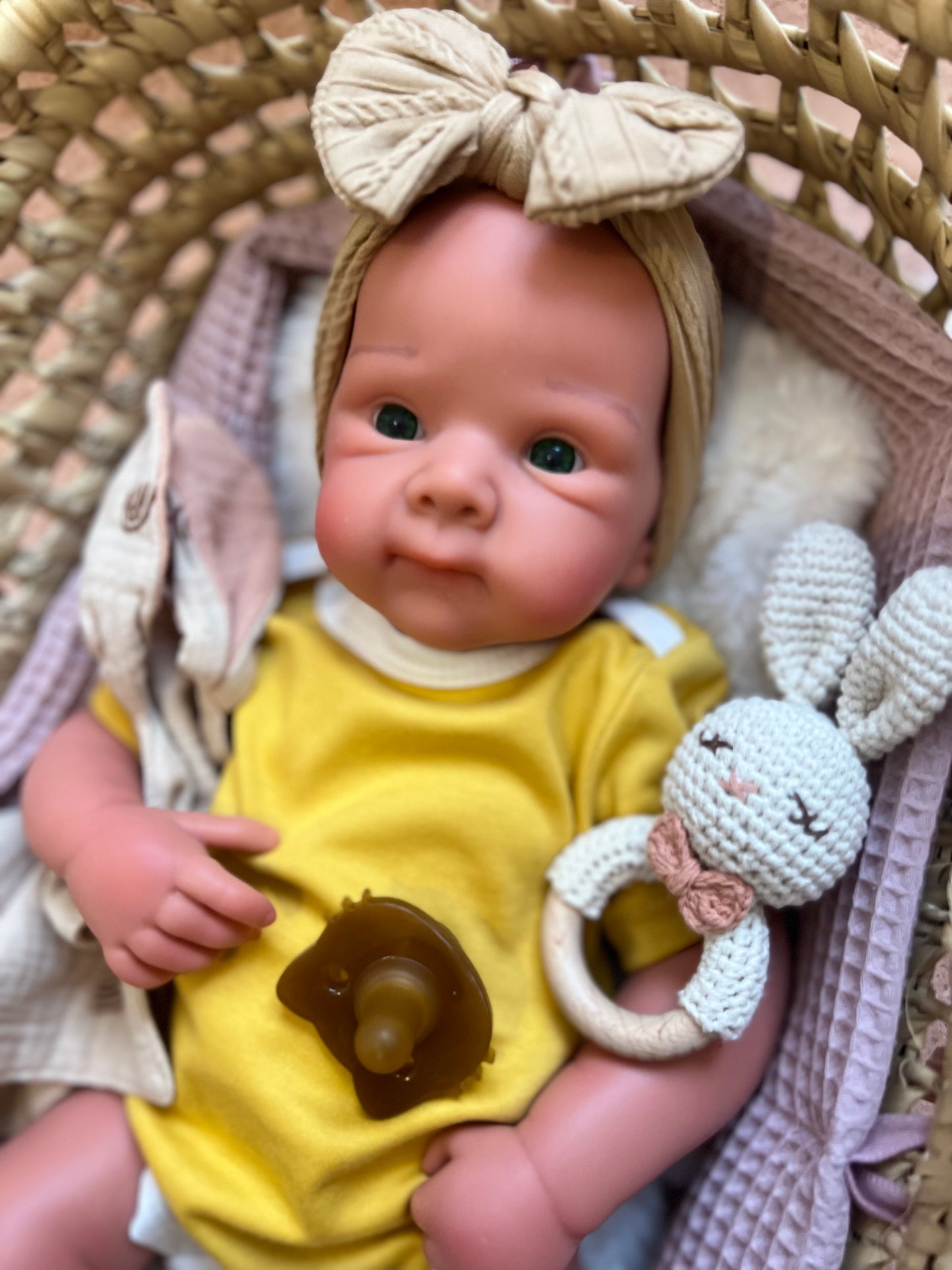 Betty de silicona de platino completa calva