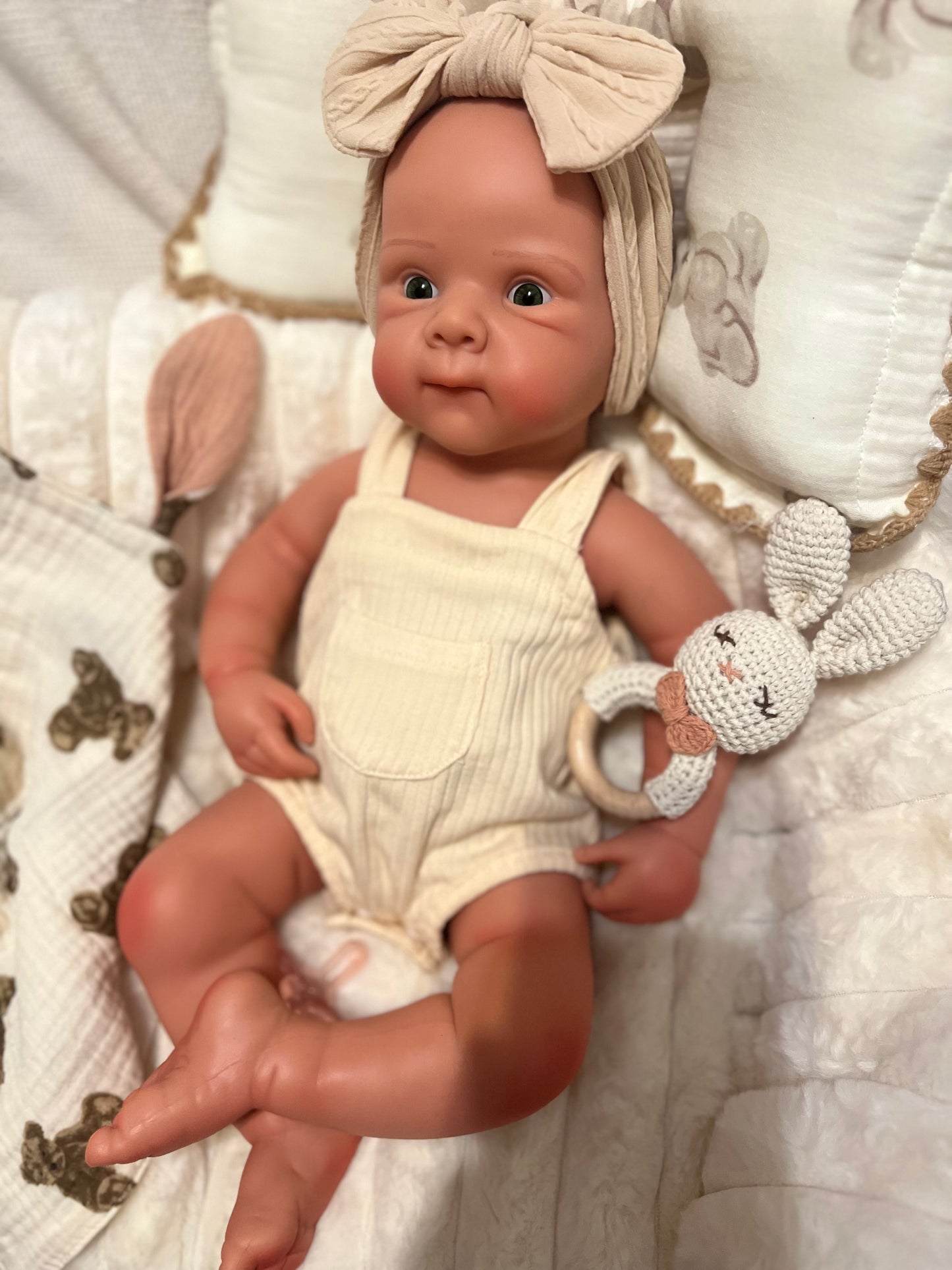 Betty de silicona de platino completa calva