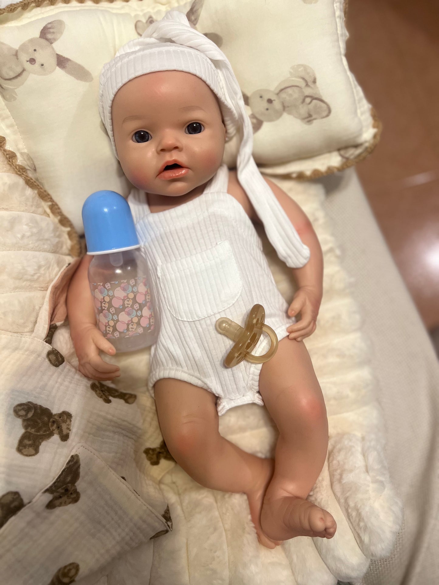 JIMENA de silicona completa con sistema de líquidos